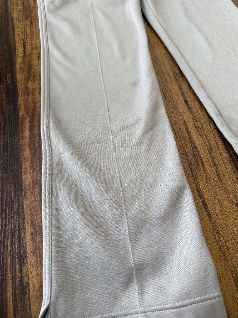 Nike Light Gray Track Pants with Straight Leg - Picture 2 of 10